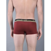 Pack of 2 Dollar Bigboss Assorted Solid Cotton Blend Men Trunk - None