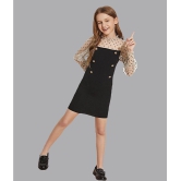 Addyvero - Black Cotton Blend Girls Bodycon Dress ( Pack of 1 ) - None