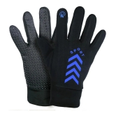 ZAYSOO Full Fingers Nylon Riding Gloves ( Pair of 1 ) - M