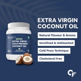 Carbamide Forte 100 Pure Extra Virgin Cold Pressed Coconut Oil for Skin Hair Growth  Cooking-Carbamide Forte 100% Pure Extra Virgin Cold Pressed Coconut Oil for Skin, Hair Growth & Cooking – 500ml