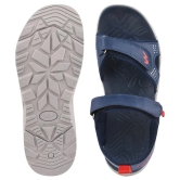 Campus - Navy Mens Floater Sandals - None