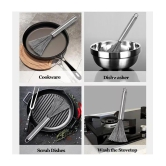 Bhavyta Dishwashing Cleaning Brush Steel Wool Scrubber Dishwash Bar Stainless Steel Pots Pans Cleaning Brush 200 g