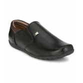 Sir Corbett Slip On Non-Leather Black Formal Shoes - None