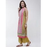 Pannkh - Multicolor Viscose Womens Straight Kurti ( Pack of 1 ) - None