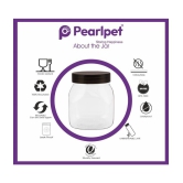 PearlPet - Black Polyproplene Food Container ( Pack of 6 ) - Black