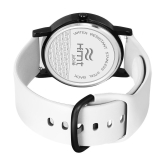 Hemt - White Leather Analog Men's Watch