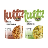 Mr.Nuttz Premium California Almond (500g) & Raisin Kishmish (500g) Dry Fruits Combo Pack