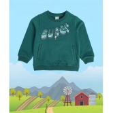 MINI KLUB Green Cotton Boys Sweatshirt ( Pack of 1 ) - None