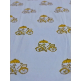 Cycle Printed Bedsheet