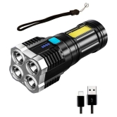 Amz Deals - 20W Rechargeable Flashlight Torch ( Pack of 1 )