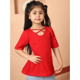 MINI & MING Solid Round Neck Cotton Top