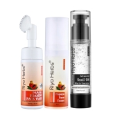 Papaya Foaming Facewash, Papaya Face Toner & Snail Mucin Combo