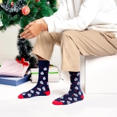 Snowflake Bauble Socks For Men