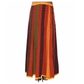 Sttoffa - Multicolor Cotton Womens A-Line Skirt ( Pack of 1 ) - 32