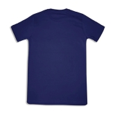 Super Squad  Boys Navy Blue colored Printed Tshirts - None