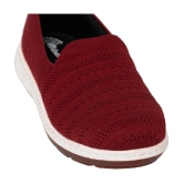 Inblu - Maroon Womens Slip On - None