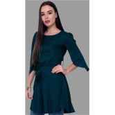 Smien Green Rayon Womens Tunic ( Pack of 1 ) - None