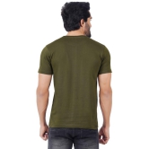 ferocious - Olive Cotton Regular Fit Men's T-Shirt ( Pack of 2 ) - None