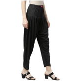 Jcss Black Viscose Patiala - Single - XXL