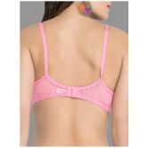 Madam Pack of 1 Net Non Padded Womens Everyday Bra ( Pink ) M01290 - None