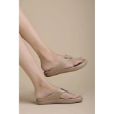 Shoetopia Tan Womens Flats - None