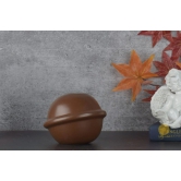 Ceramic Planet Shape Vases-Brown