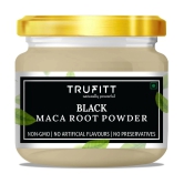 Trufitt Peruvian Black Maca Root Powder Boosts Energy And Immunity Relieves Stress - (100Gm)