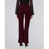 Addyvero Maroon Solid Pant Top Set - None