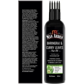 Man Arden Bhringraj & Curry Leaves Hair Oil For Men For Hair Strength with Shikakai Oil, Jojoba Oil, 100 ml