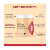 MyFitFuel Hydrolyzed Bovine Collagen with Hyaluronic Acid, Biotin, Zinc & Vitamin C. 500g, Chocolate