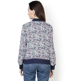 NUEVOSDAMAS Polyester Blend Multi Color Bomber Jackets Single - S