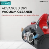 Croma 1200 Watts Dry Vacuum Cleaner (1.5 Litres Tank, Red)