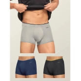 XYXX - Multicolor Modal Mens Trunks ( Pack of 3 ) - M