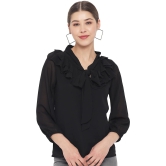 ALL WAYS YOU Women Top Polyester fabric  Black XS