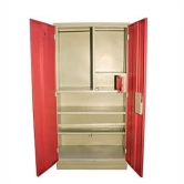 Locker and Hanger Metal; Steel Wardrobe