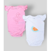 Sathiyas Baby Girl Rompers(Pack of 2) - None