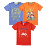 Cub Mcpaws - Multi Color Cotton Boy's T-Shirt ( Pack of 3 ) - None