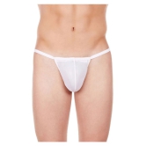 La Intimo White G-String Single - M