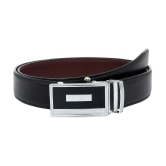 Zacharias - Black Leather Mens Reversible Belt ( Pack of 1 ) - None