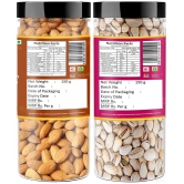 YUM YUM Premium California Almond (150g) and Pista (150g) 300g Dry Fruits Combo Pack