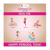 Everteen - Silicone Reusable Menstrual Cup Extra Small ( Pack of 1 )