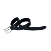 Leather World - Black 100% Leather Mens Formal Belt ( Pack of 1 ) - None