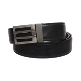 Loopa Black PU Formal Belt - 38