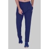 Forbro Navy Blue Polyester Mens Sports Trackpants ( Pack of 2 ) - None