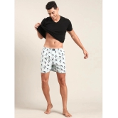 Joven Light Blue Cotton Mens Boxer- ( Pack of 2 ) - None