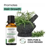 RAQUITYS Rosemary Essential Oil | Hair Growth, Skin, Face | PURE (15ml)