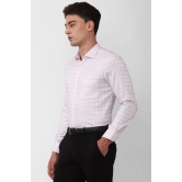 Men Pink Slim Fit Formal Full Sleeves Formal Shirt