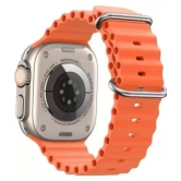 VERONIC Bluetooth Ultra Watch with BT Calling Orange Smart Watch