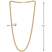 Jewar Mandi Chains Gold Plated Designer Brass & Copper Chains - Golden