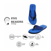 G Best Blue Mens Thong Flip Flop - None